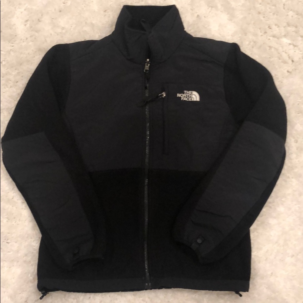 North Face Denali black fleece